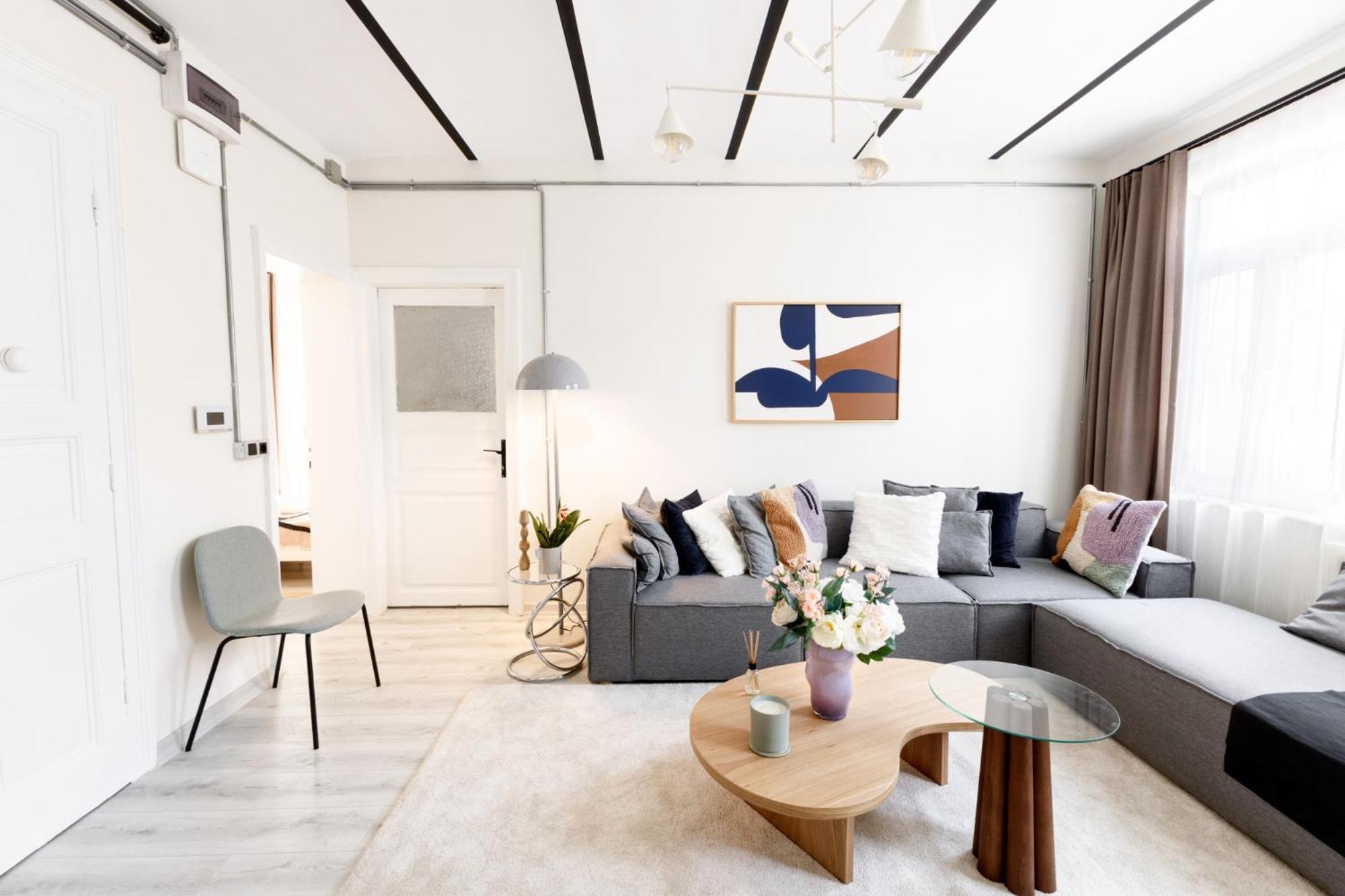 Chic Flat 5 Min To Galata Tower In Istiklal Ave Апартаменты